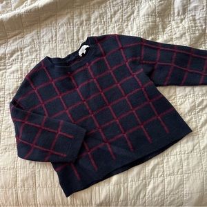 Ann Taylor LOFT Cropped Merino Wool Sweater